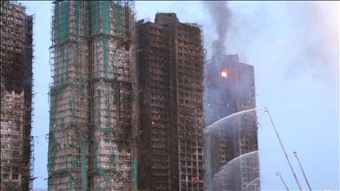 ژمارەی قوربانیانی ئاگرەکەی هۆنگ کۆنگ گەیشتە ٩٤ کەس