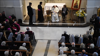 Pope Leo XIV visits French Poorhouse in Istanbul