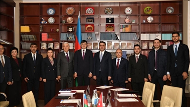 YTB Başkan Vekili Turus, Azerbaycan Diaspora Komitesi Başkanı Muradov'la görüştü