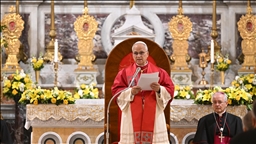 Pope Leo XIV calls for unity and compassion as he meets clergy in Istanbul