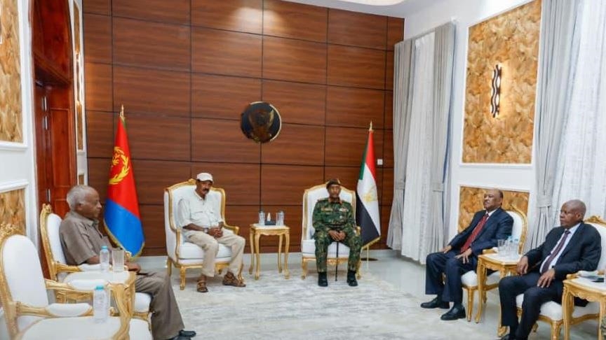 السودان وإريتريا يبحثان تعزيز العلاقات والتنسيق السياسي والأمني