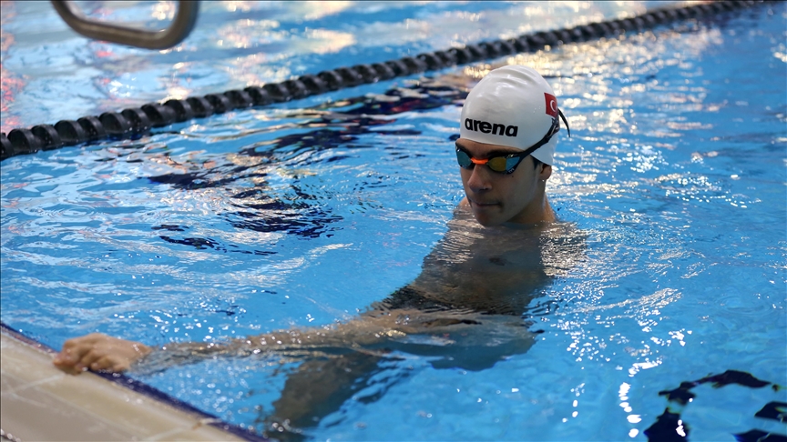 Milli para yüzücü Baran Doruk Şimşek'i olimpiyat heyecanı sardı