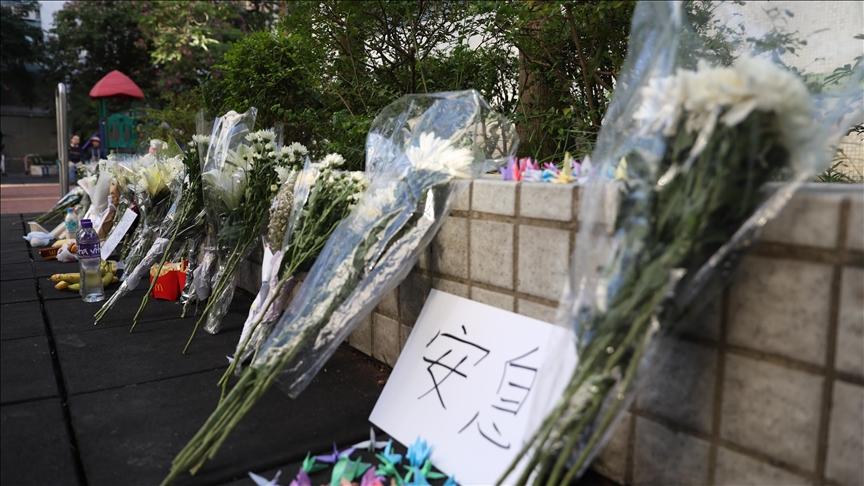 Hong Kong begins 3 days of mourning after deadly fire kills 128, with 200 missing