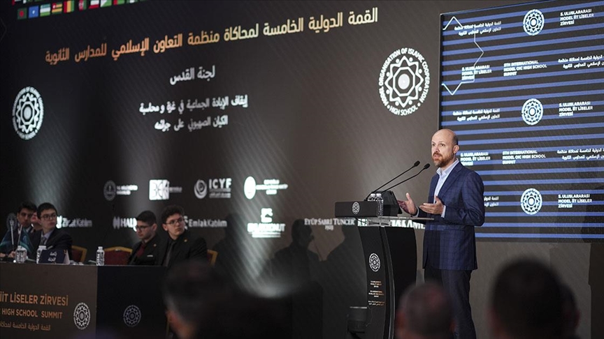 Bilal Erdoğan: Filistin'de yaşanan her hadise, bize düzenin çürümüş kolonlarını gösteriyor