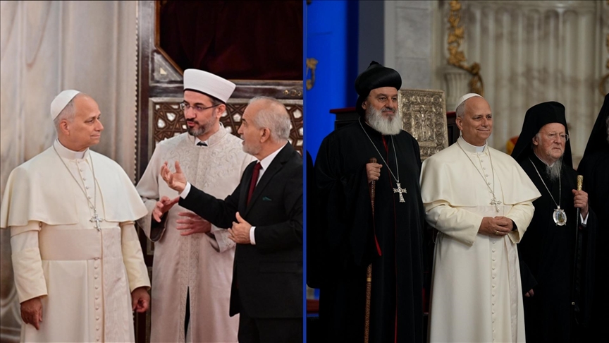 Vatikan Devlet Başkanı Papa 14. Leo'nun İstanbul'daki ziyaretleri sürüyor