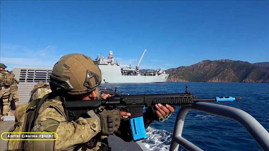 Минобороны Турции опубликовало кадры с учений «Восточное Средиземноморье-2025»