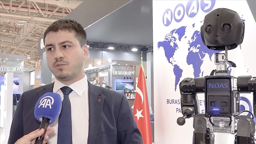 ELF Fuarı'nın yıldızı Noas'ın yerli üretim robotu oldu