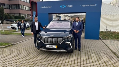 Поставки турецкого электромобиля Togg в Германию идут полным ходом