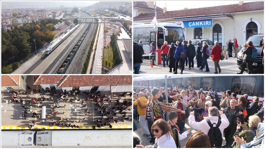 استقبال گسترده گردشگران از قطار توز اکسپرس