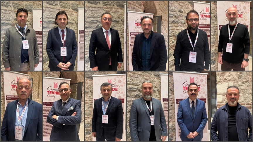 Sanatçılar ve akademisyenler, "Sanattan Tevhide Çalıştayı"nda AA'ya değerlendirmelerde bulundu 