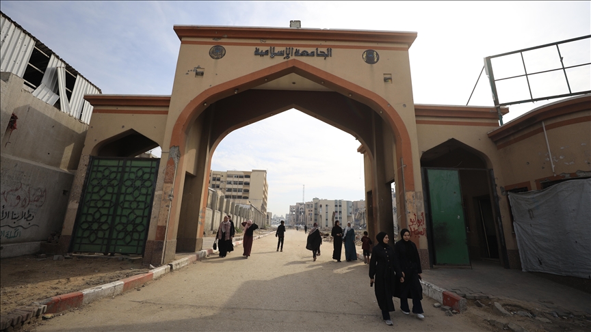 Gaza university resumes in-person classes after 2 years of Israeli genocide, destruction