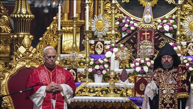 پاپ لئو چهاردهم از کلیسای مریم مقدس در کومکاپی بازدید کرد