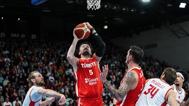 A Milli Basketbol Takımı, İsviçre'yi 85-60 yendi