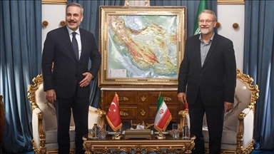 فيدان يلتقي بالأمين العام للمجلس الأعلى للأمن القومي الإيراني