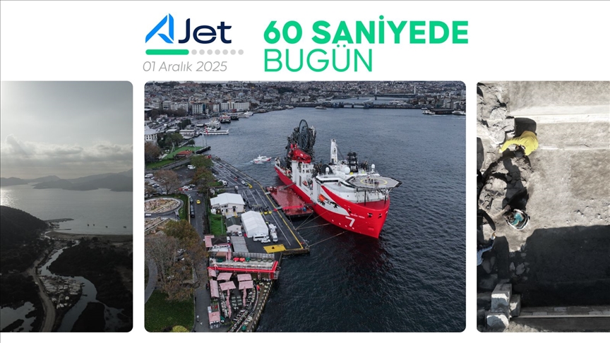 60 saniyede bugün (01 Aralık 2025)