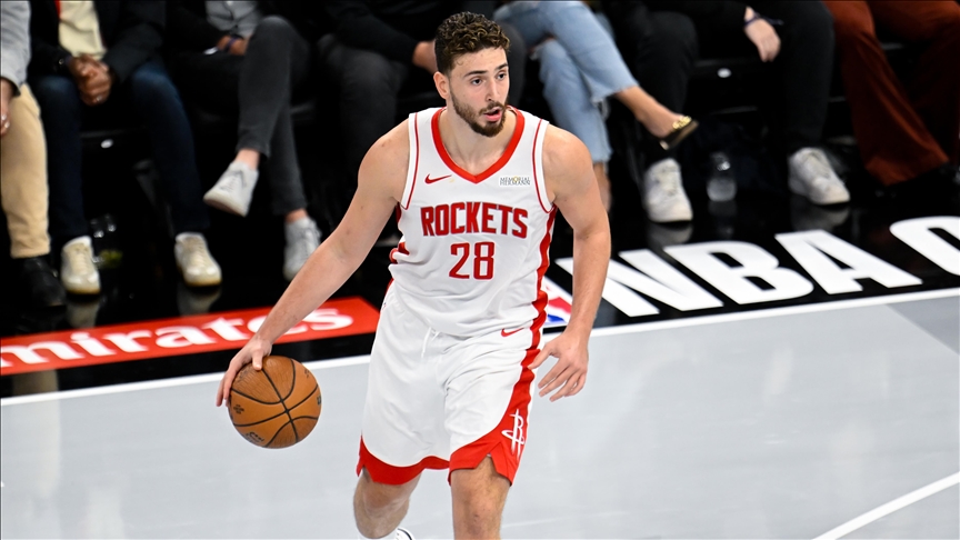 Alperen Şengün'ün 27 sayıyla oynadığı maçta Houston Rockets, Utah Jazz'ı farklı yendi