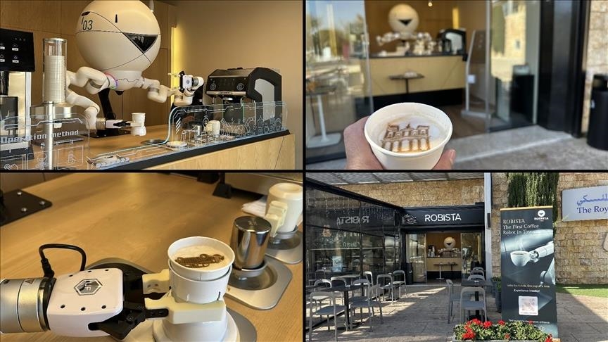«Robot Cafe» в Аммане предлагает посетителям необычный опыт