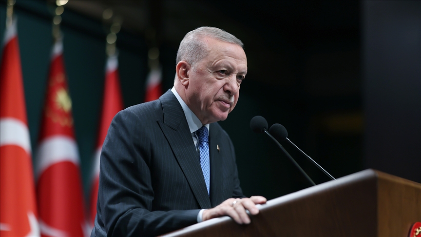 Cumhurbaşkanı Erdoğan: 21. yüzyılı 'Türkiye Yüzyılı' haline hep birlikte getireceğiz