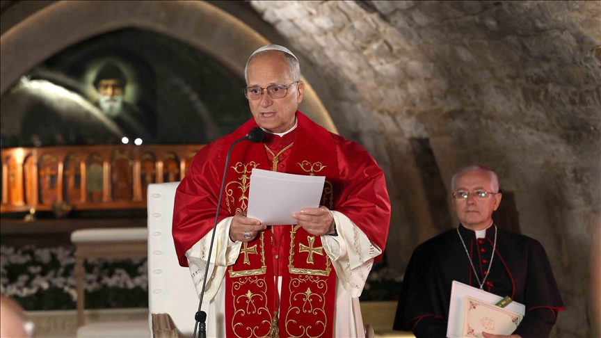 Pope Leo criticizes ’sound of weapons’ in Lebanon, urges unity, compassion