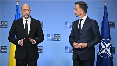 Ukraine presses NATO for more air defenses in Brussels meeting