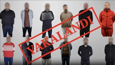 12 sûcdarên ku bi bultena sor li wan digeriyan anîn Tirkiyeyê