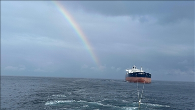 Saldırıya uğrayan "VIRAT" isimli gemi İstanbul açıklarına ulaştı