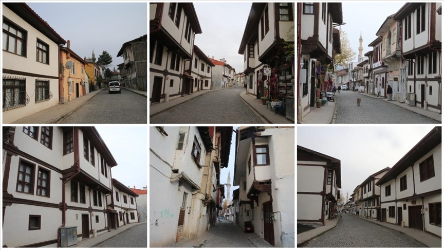 Zamana direnen tarihi Zile Evleri turizme kazandırılıyor