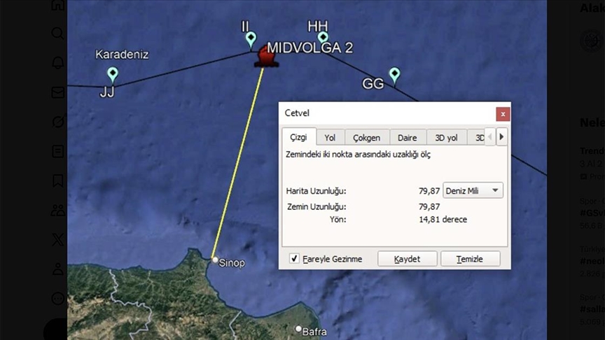 Rusya: MIDVOLGA-2 tankerine İHA saldırısı düzenlendi