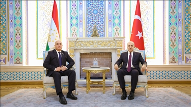 TBMM Başkanı Kurtulmuş, Tacikistan Ali Meclisi Temsilciler Meclisi Başkanı İdizoda ile görüştü