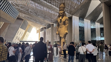 مصر.. إقبال كبير من أنحاء العالم لزيارة المتحف الكبير