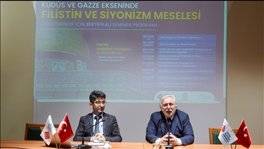İstanbul'da "Kudüs ve Gazze Ekseninde Filistin ve Siyonizm Meselesi" seminer programı başladı