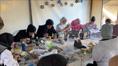 "أصوات الغد".. فتيات بغزة يحيين مواهب دفنتها الحرب 