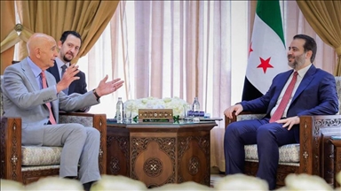 الشيباني يلتقي باراك وسط مساعي ترامب للتهدئة بين سوريا وإسرائيل