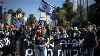 Protestë kundër Netanyahut para rezidencave të kryeministrisë dhe presidencës në Izrael