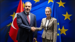 Turkish foreign minister meets with EU foreign policy chief 