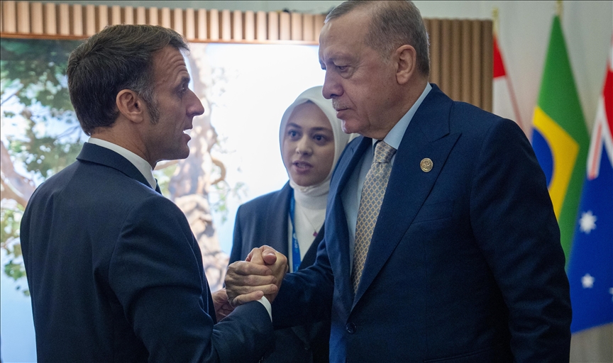 Erdogan y Macron abordan la guerra entre Rusia y Ucrania y diversos temas globales