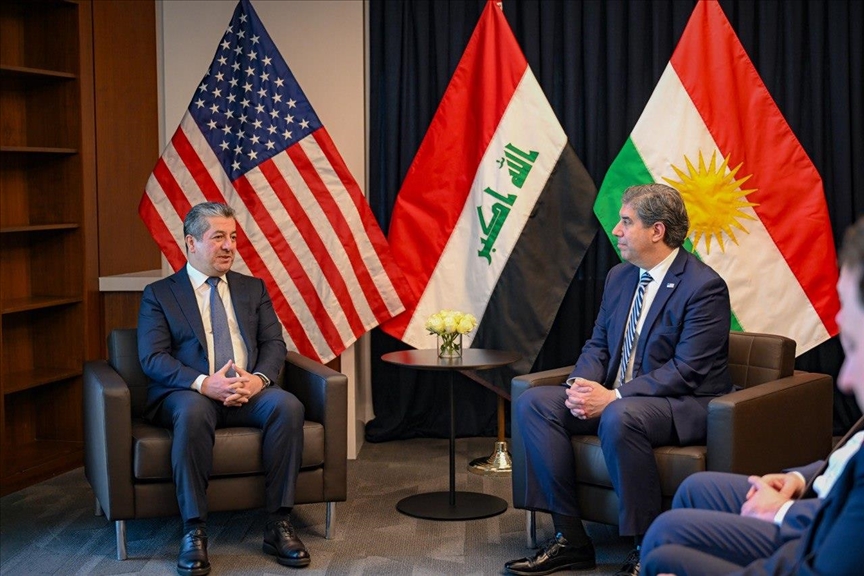 سەرۆکوەزیران مەسرور بارزانی لەگەڵ جێگری وەزیری دەرەوەی ئەمریکا کۆبووەوە