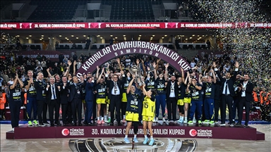 Kadınlar Cumhurbaşkanlığı Kupası'nı Fenerbahçe Opet kazandı