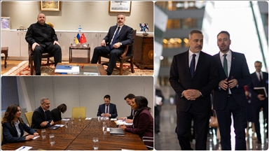 Bakan Fidan, NATO Dışişleri Bakanları Toplantısı kapsamında görüşmeler gerçekleştirdi