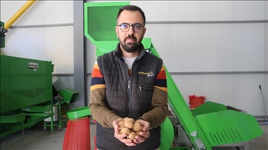 TKDK'den aldığı destekle kurduğu tesiste işlediği cevizleri 20 ile gönderiyor