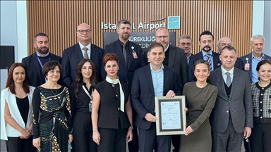İstanbul Havalimanı'na "ISO 22301 İş Sürekliliği Yönetim Sistemi Sertifikası" verildi