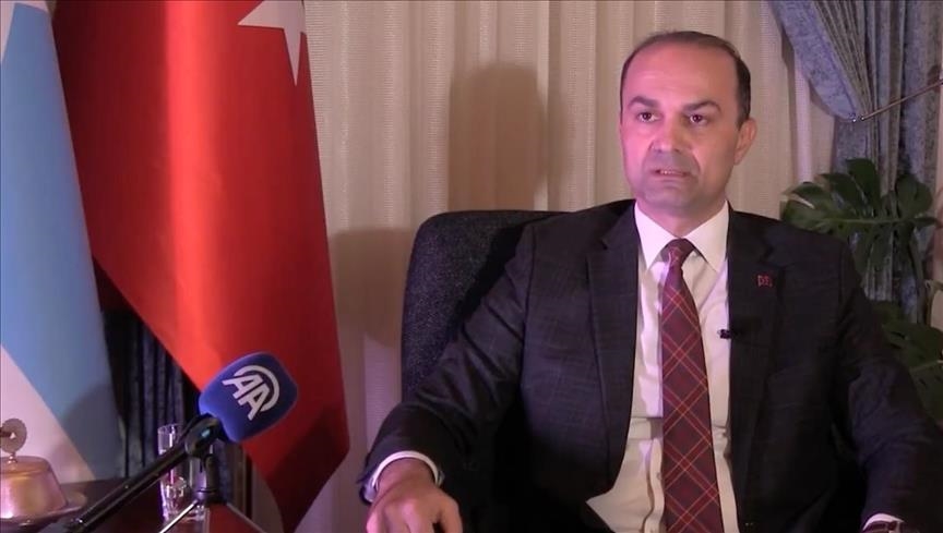 القنصل التركي العام بالموصل العراقية يزور تلعفر