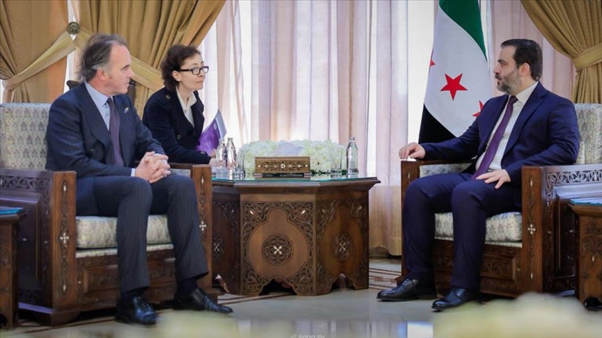 سوريا.. الشيباني يستقبل منسق وحدة مكافحة الإرهاب بالاتحاد الأوروبي