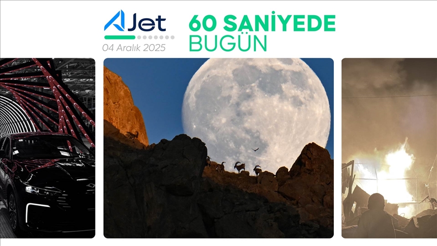 60 saniyede bugün (04 Aralık 2025)