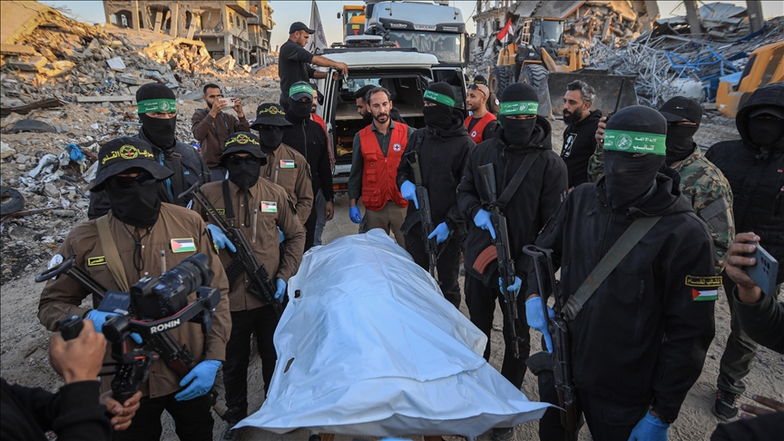 İsrail heyeti, Gazze'de kalan son İsrailli esir cesedinin teslimine ilişkin Mısır'da arabulucularla görüştü