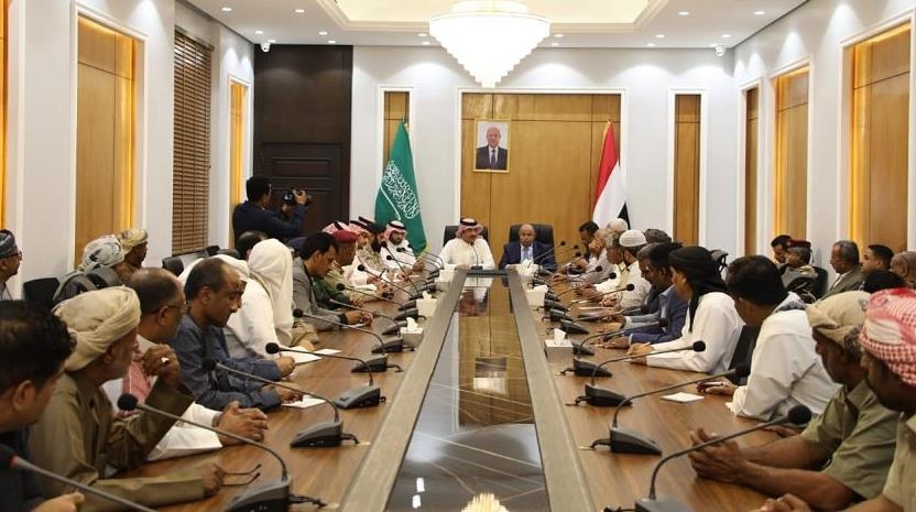 اليمن.. وفد أمني وعسكري سعودي يبحث التطورات الأمنية بحضرموت