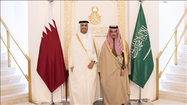 اجتماع سعودي قطري بالرياض يبحث تطوير تعاون البلدين