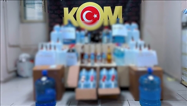 Sahte ve kaçak içki operasyonlarında 169 şüpheli hakkında adli işlem başlatıldı
