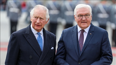 King Charles hosts German president at festive state banquet