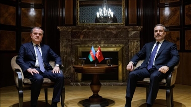 وەزیری دەرەوەی تورکیا فیدان لەگەڵ هاوتا ئازەربایجانییەکەی بایرامۆف کۆبووەوە